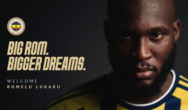 Fenerbahçe Romelu Lukaku transferini resmen açıkladı