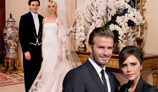 Beckham ailesinin düğün sırları ortaya çıkıyor
