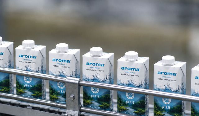 Aroma Su’dan premium ambalaj hamlesi