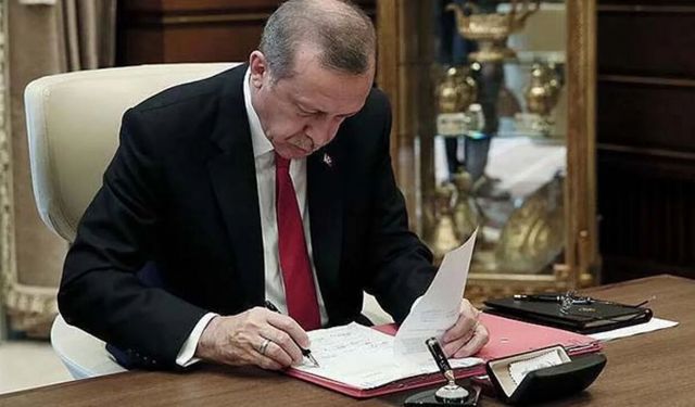 Cumhurbaşkanı Erdoğan çerçeve yasayı imzaladı...