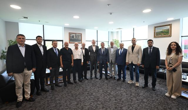 BBP heyetinden BTSO’ya ziyaret: Ekonomi ve üretim gündemi masada
