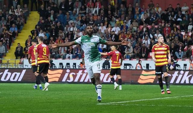 Bursaspor’dan Kayseri’de muhteşem zafer! Kayserispor 1-2 Bursaspor