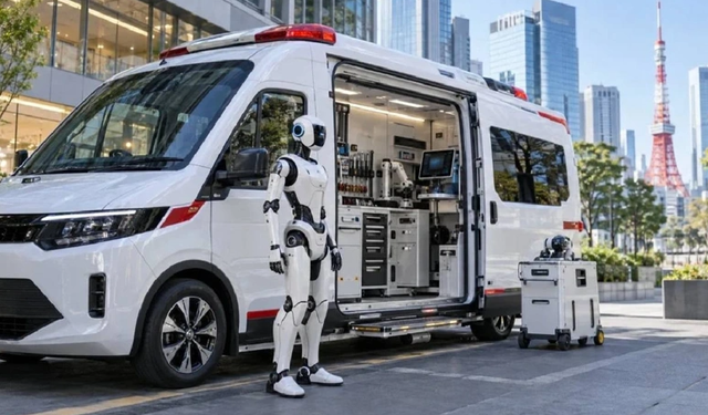 Robot bozulunca ambulans gelecek: Japonya’da yeni dönem