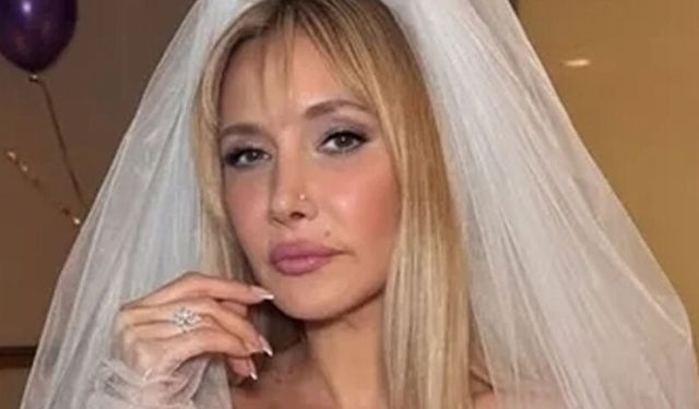 Gökçe yeniden evlendi! Gelinliği gecenin önüne geçti