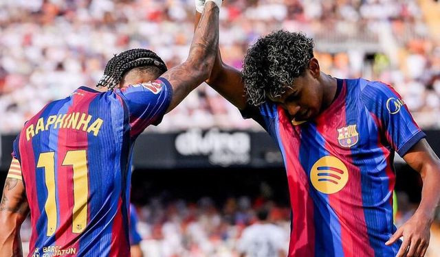 Galatasaray’ın rakibi Barcelona’dan gözdağı: Racing’e 7 gol