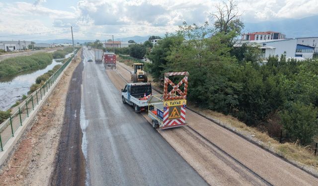 Bursa’da ulaşım için önemli adım! O yol yenilendi