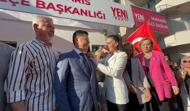 Marmaris Belediye Başkanı Acar Ünlü YENİ Parti'ye katıldı
