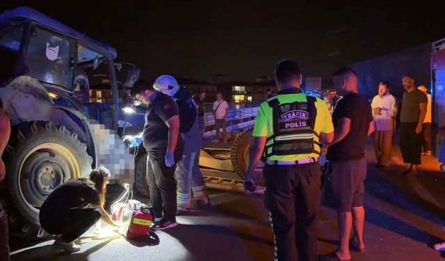 İznik’te tır traktöre arkadan çarptı: Belediye personeli hayatını kaybetti