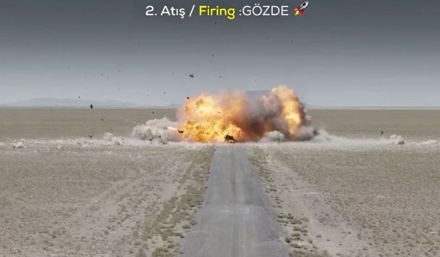 AKINCI TİHA, LGK-82 ve GÖZDE ile hedefleri tam isabetle vurdu