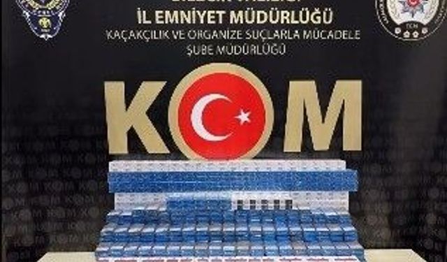 Bilecik polisi bir tırda bin 210 paket kaçak sigara ele geçirildi