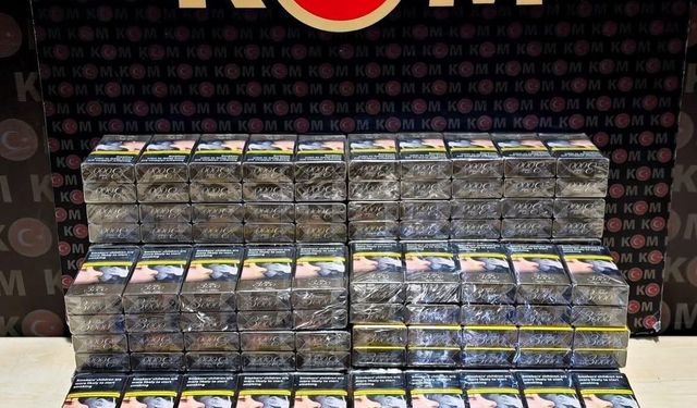 Bilecik'te 290 paket kaçak sigara ele geçirildi