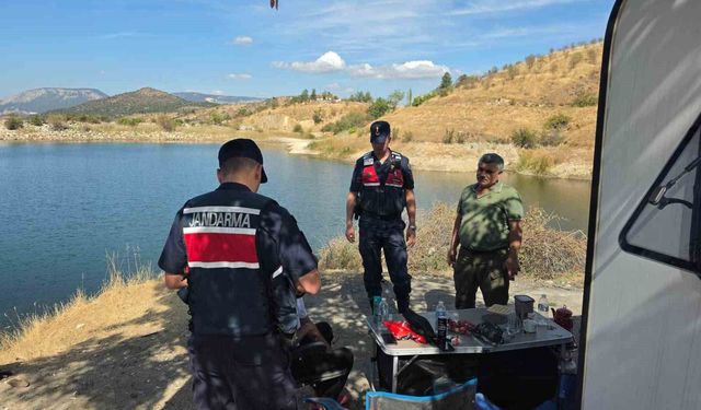 Bilecik'te jandarmadan gölet ve ormanlarda tedbir