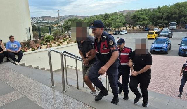 Bodrum'da yasadışı bahis operasyonunda gözaltına alınan 43 şüpheli adliyede
