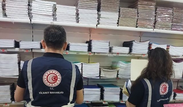 Bolu'da okul ürünlerine sıkı denetim: 6 bin 200 ürün incelendi