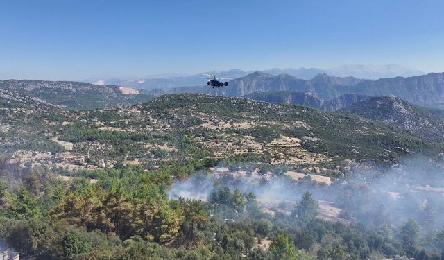 Burdur'da orman yangını kontrol altına alındı