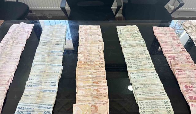 Dilencinin üzerinden 60 bin lira çıktı