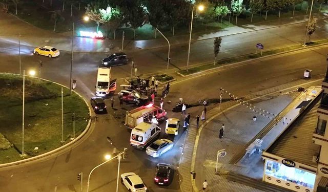 Diyarbakır'da hız, kazayı beraberinde getirdi: 1 yaralı