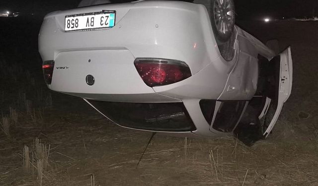 Diyarbakır'da otomobil takla attı: 1 yaralı