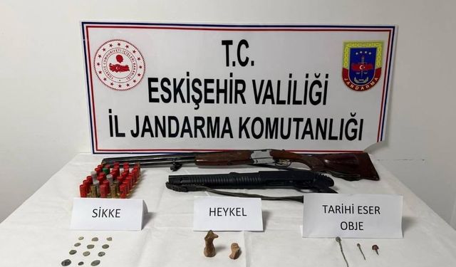 Eskişehir'de tarihi eser operasyonu: 1 şüpheli tutuklandı