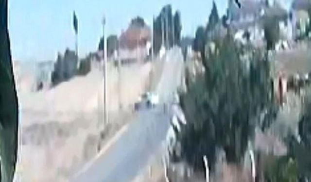 Eskişehir'deki 5 kişinin yaralandığı kazanın güvenlik kamerası görüntüleri ortaya çıktı
