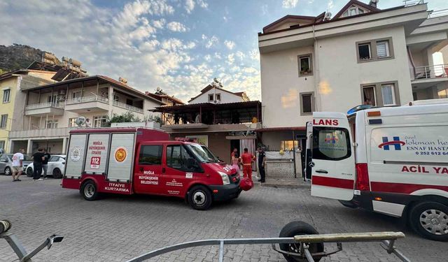 Fethiye'de asansör boşluğuna düşen bir kişi hayatını kaybetti