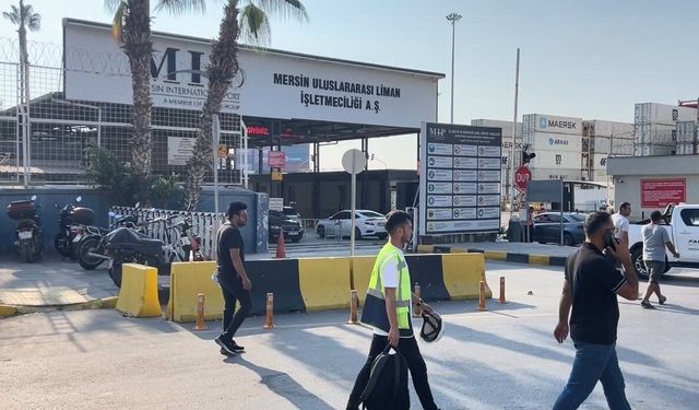 Mersin limanında kimyasal sızıntısı iddiası
