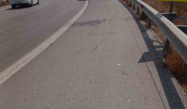 Motosiklet kazasında sürücü hayatını kaybetti