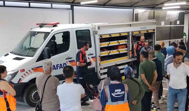 Şirintepe Mahallesi'nde Destek AFAD Gönüllü eğitimi gerçekleştirildi