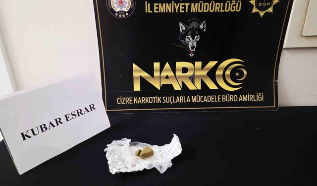 Şırnak'ta narkotik ve asayiş operasyonları
