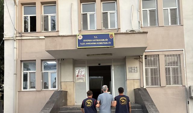 Siverek'te 15 yıl 5 ay hapis cezasıyla aranan şahıs yakalandı