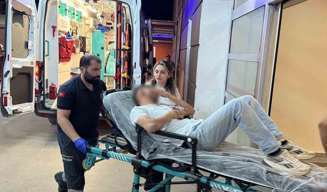 Sokak ortasında darp edildi