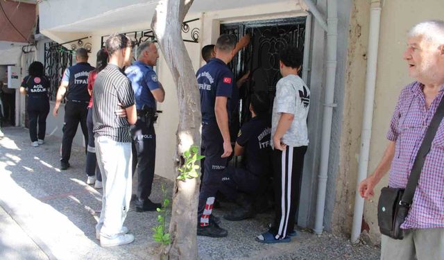 Torunu haber alamayınca ekipler seferber oldu