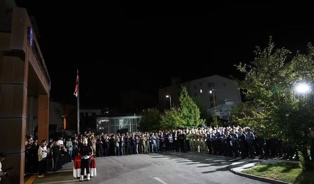 Trafik kazasında hayatını kaybeden bekçi Yunus Yıldız son yolculuğuna uğurlandı