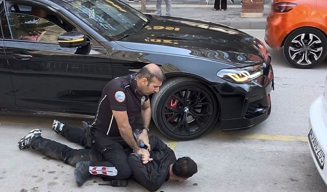 Üzerinde havalı tabanca ele geçirilen ve kaçan şüpheli yakalandı