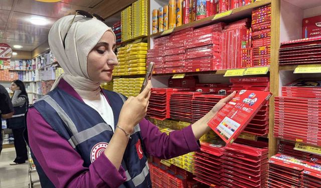 Van'da kırtasiyelerde okul sezonu öncesi denetim
