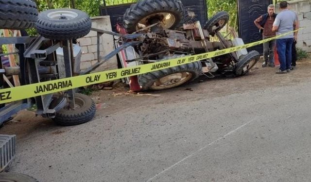 Van'da traktör devrildi: 3 yaralı