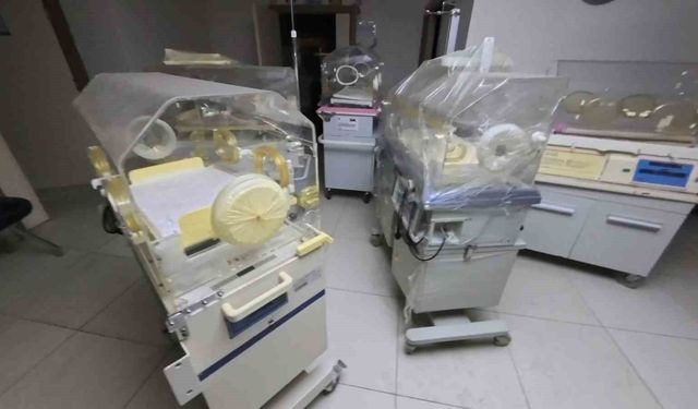 Yenidoğan çetesinden geriye kalan hayelet hastanenin içi görüntülendi