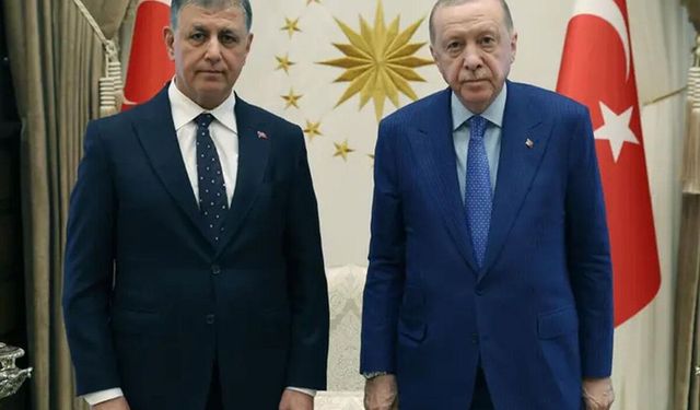 Cumhurbaşkanı Recep Tayyip Erdoğan Cemil Tugay'ı kabul etti