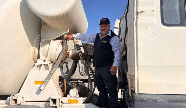 Beton mikseri bir aydır çalışmıyor: Nedeni ise görenleri şaşırttı