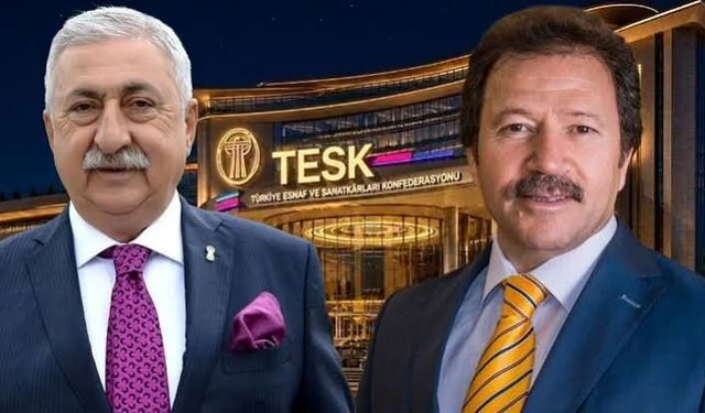 TESK’te 19 yıllık Bendevi Palandöken dönemi sona erdi