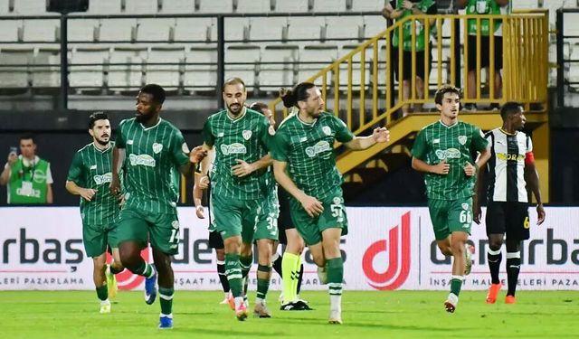 Bursaspor Manisa'dan 3 puanla dönüyor!