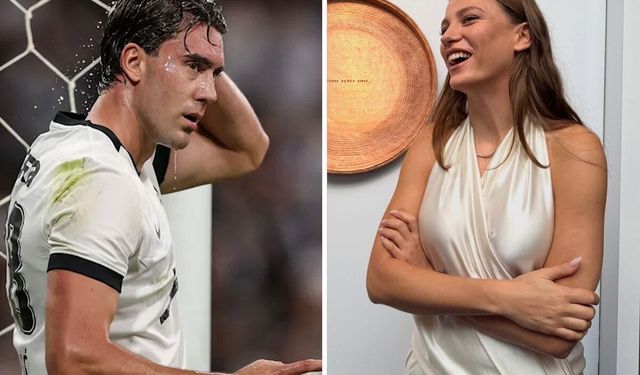 Vlahovic'ten Serenay Sarıkaya'ya sürpriz!
