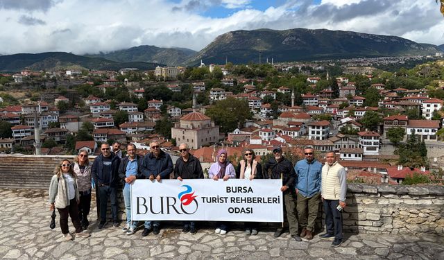 Bursa Bölgesel Turist Rehberleri Odası'ndan çift yönlü turizm çalışması