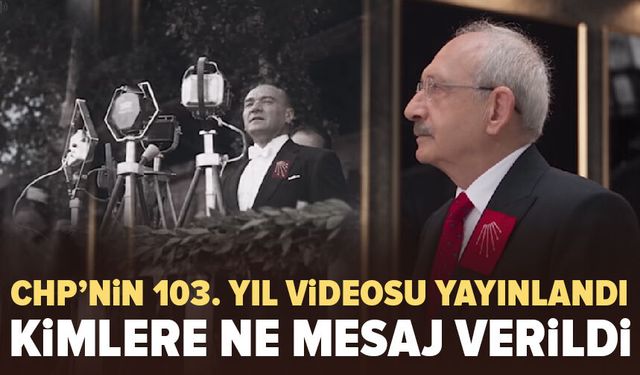 103 yıllık CHP tarihi yapay zeka ile canlandırıldı: Kime mesaj verildi?