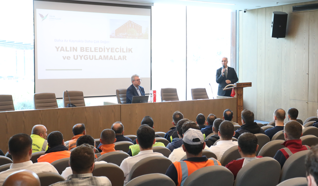 İnegöl Belediyesi’nde 122 personele verimlilik eğitimi