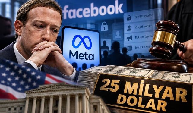 Facebook'a 25 milyar dolar 'gizlilik' cezası