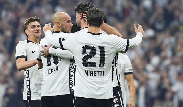 Beşiktaş evinde güldü: Kocaelispor’u 2-1 devirdi
