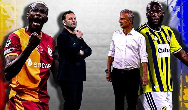 İşte Galatasaray-Fenerbahçe derbisinde muhtemel 11'ler