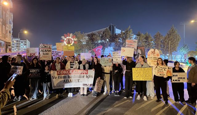 Gökçe Alkan için adalet yürüyüşü: Karacabey’de meydanlarda ses yükseldi