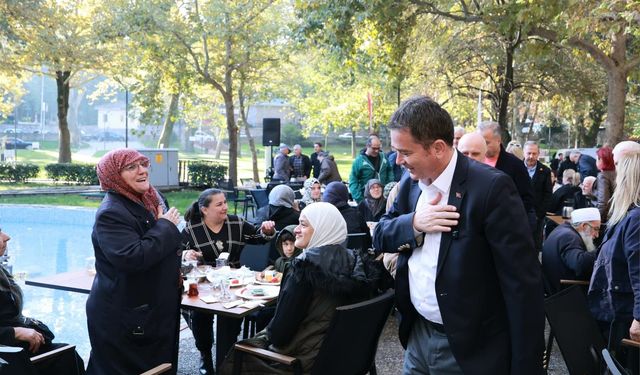 Osmangazi Belediye'si mahalle kahvaltılarının 55. adresinde